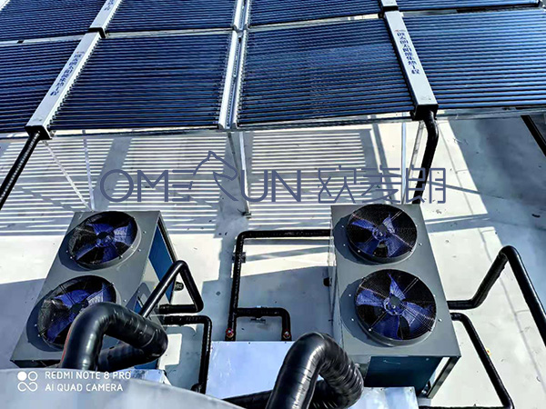 常熟加明利智能制造科技宿舍樓太陽能空氣能熱水系統